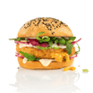 80a (Veggie) Mac'n'Cheese Burger