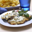 105 Gorgonzola-Schnitzel